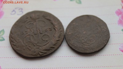 2 копейки 1763года ММ перечекан. (53) 10.01.17 - IMG_5123.JPG
