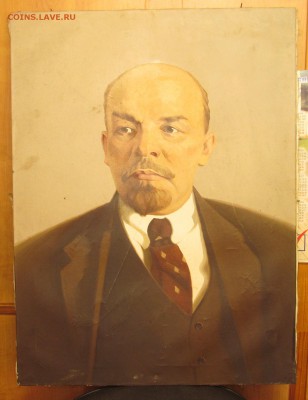 Портрет Ленина. холст, масло 80х60 на оценку. - IMG_0733.JPG