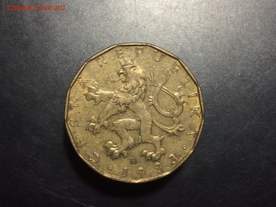 Чехия 20 крон 1993 г - image