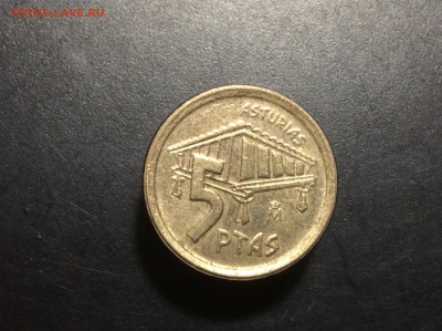 Испания 5 песет 1993 г - image