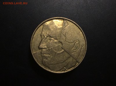 Бельгия 5 франков 1988 г - image