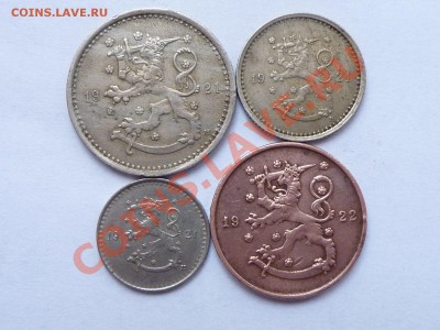 ФИНЛЯНДИЯ-10,25,50пенни и 1 марка 1921,1922г.г. до 21.01.10 - MEMO0027.JPG
