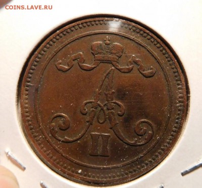 5 КОП 1892 ,10 пенниа 1865,1867 - finland 1865 unc-1