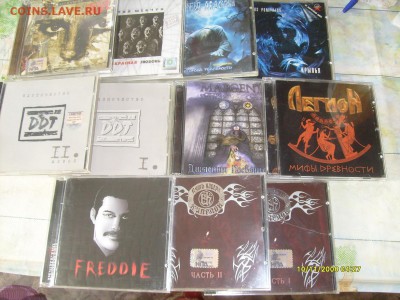 Коллекция CD Аквариум,ДДТ и др. русск.рок. - р рок.JPG