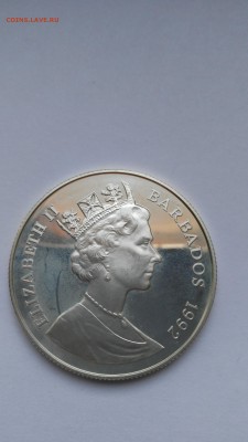 С РУБЛЯ! Барбадос 10 долларов 1992 год ПАРУСНИК до 13.01 - PHOTO_20161212_152824