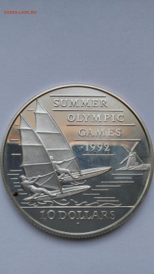 С РУБЛЯ! Барбадос 10 долларов 1992 год ПАРУСНИК до 13.01 - PHOTO_20161212_152812