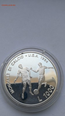 Сан Марино 1994 г 1000 лир. ЧМ по футболу в США до 12.01 - PHOTO_20161220_123905