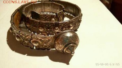 Серебрянный позолоченный пояс 1885-84 Е.Б. на оценку - FB_IMG_14839508133875558