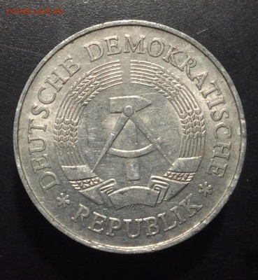 ГДР 1 марка 1978 г - image