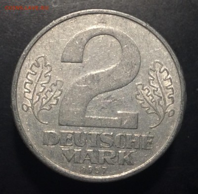 ГДР 2 марки 1957 г - image