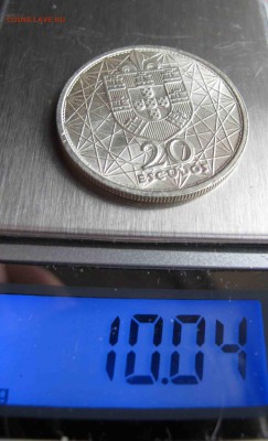 Португалия 20 эскудо 1966 год.  до 15.01.2017 в 22-00 - IMG_4906.JPG