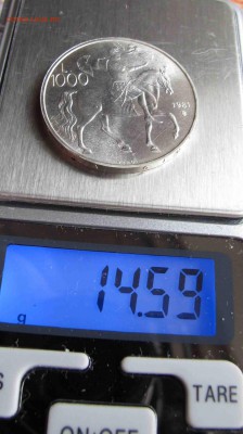 Сан Марино 1000 Лир 1981 год  до 15.01.2017 в 22-00 - IMG_4863.JPG