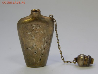 Серебро, флакончик для духов. На оценку? - 1