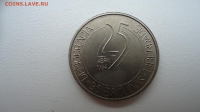 ПОРТУГАЛИЯ 25 ЭСКУДО 1984 10 ЛЕТ РЕВОЛЮЦИИ ДО 14.01 21.00 М - DSC03617.JPG