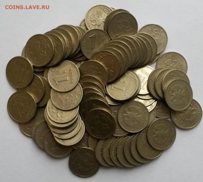 1 рубль 1999г СПМД 100шт.  Окон16.01.17 в 22.00мск - 4