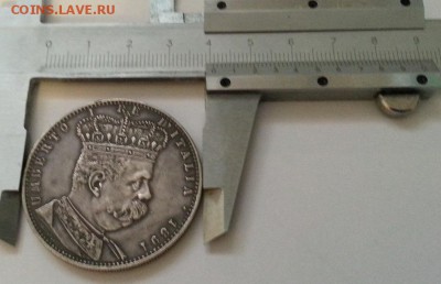 Эритрея, 5 лир 1891 оценка - 4