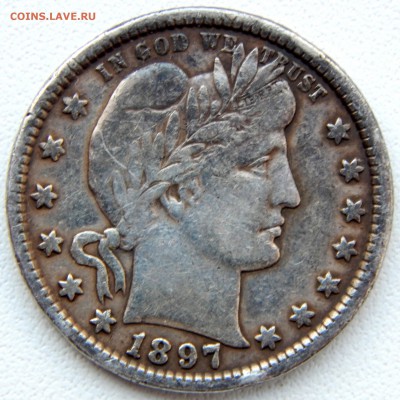 25 ЦЕНТОВ США 1897 - DSCN5616.JPG