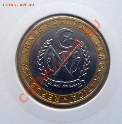 Арабская Сахара 500песет 2004 Лисицы(биметалл) 20.01 21.00 - сахара-2
