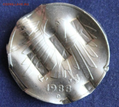 С 1 руб. ФРГ 5 марк 1988г. "D" ГАШЕНАЯ!!! до 16.01. в 22-00 - IMG_4207.JPG
