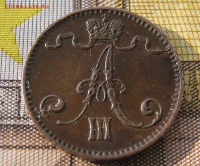 Царская ФИНЛЯНДИя 1 пенни 1888. Александр III. 16.01.2017. - 003.JPG