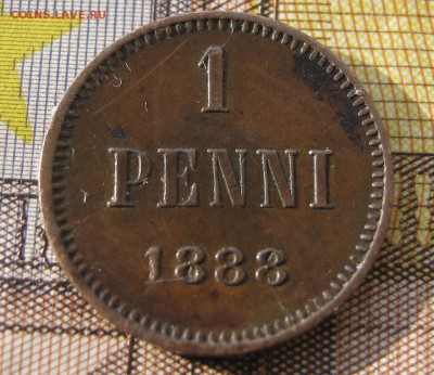 Царская ФИНЛЯНДИя 1 пенни 1888. Александр III. 16.01.2017. - 002.JPG