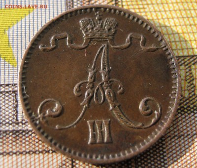Царская ФИНЛЯНДИя 1 пенни 1888. Александр III. 16.01.2017. - 004.JPG