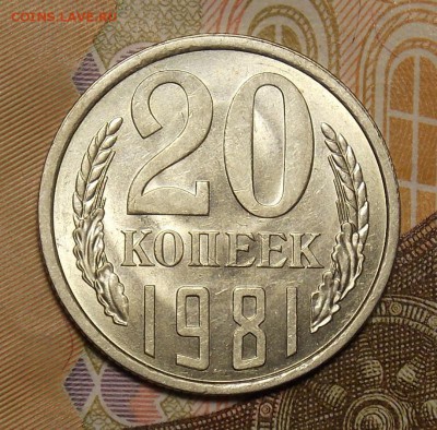 20 копеек 1981 шт.3 коп отличная до 13.01.17 до 22-00 по мск - DSCN0483.JPG