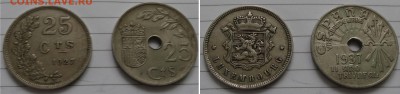 25 сентаво, 2 монеты, Испания+Люксембург, до 17.01.17 21:10 - 25C-espana-luxembourg-250