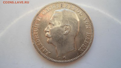 Баден 3 марки 1911 с 200 рублей до 16.01.2017 - DSC04876.JPG
