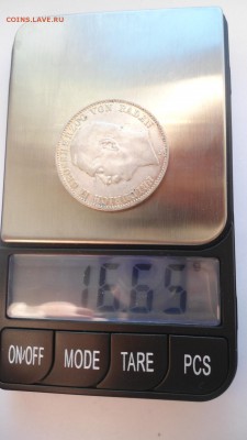 Баден 3 марки 1912 с 200 рублей до 16.01.2017 - DSC04885.JPG