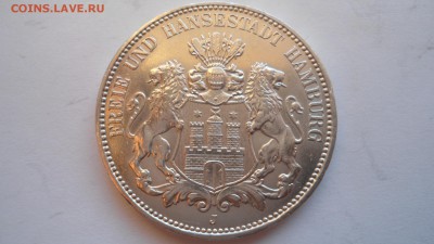 Гамбург 3 марки 1914 с 200 рублей до 16.01.2017 - DSC04987.JPG