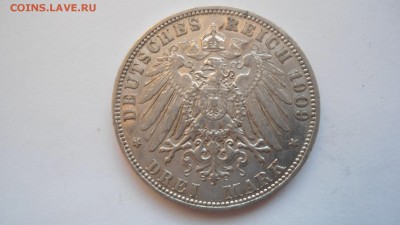 Гамбург 3 марки 1909 с 200 рублей до 16.01.2017 - DSC04999.JPG