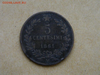5 чентесими 1861 - DSCN9655.JPG