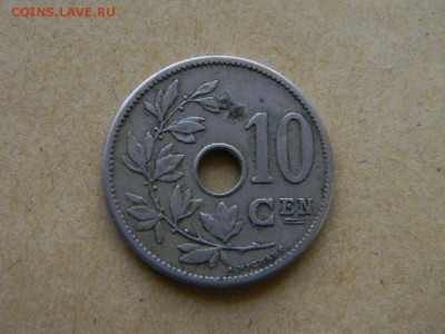 10 сантимов бельгия 1905 - DSCN9693.JPG