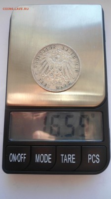 Мундир Ветвь Пруссия 3 марки 1913 с 200 рублей до 16.01.2017 - DSC04822.JPG