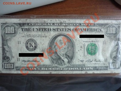 Реставрация бумажных долларов - dollar1.JPG
