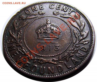 N19 1¢ Ньюфаундленд 1913 F до 22.01 в 22°° - N19 NFLD 1c 1911 F_1