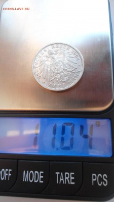 Пруссия 2 марки 1904 с 200 рублей до 16.01.2017 - DSC05016.JPG
