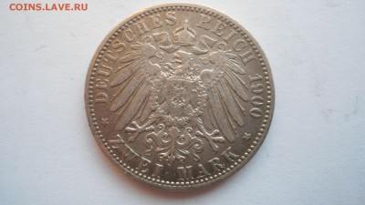 Пруссия 2 марки 1900 с 200 рублей до 16.01.2017 - DSC05024.JPG