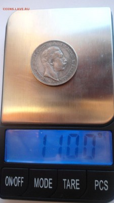 Пруссия 2 марки 1893 с 200 рублей до 16.01.2017 - DSC05048.JPG