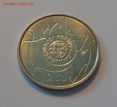 ПОРТУГАЛИЯ - 2,5 евро 2010 АРХ. ПАРК ДОЛИНЫ КОА 17.01, 22.00 - Португалия 2.5. евро 2010 Археологический парк долины Коа_1