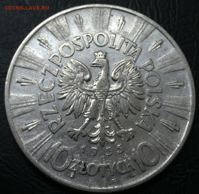 10 злотых 1935 Польша Пилсудский. Ag до 17.01.17 22:0 - image-04-01-17-04-54-1