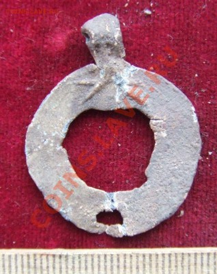 ДОМОНГОЛЬСКАЯ СВИНЦОВАЯ ЛУННИЦА. 8-9вв. - лунн-2