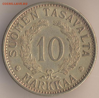 ФИНЛЯНДИЯ 10 марок 1930,1932,1937,1938. ПРЕДПРОДАЖНЫЕ. - 57