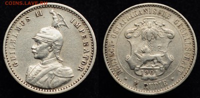 ФИКС - таллеры, марки и др. Германия - 1.4рупии 1901_1_1