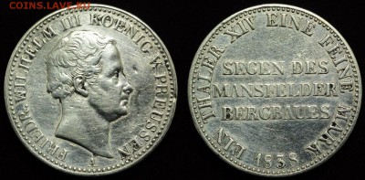 ФИКС - таллеры, марки и др. Германия - Пруссия_талер1838_1_1