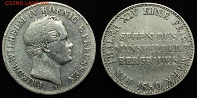 ФИКС - таллеры, марки и др. Германия - Пруссия_талер1850_1_1