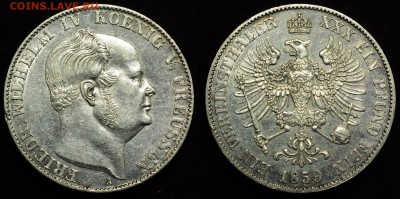 ФИКС - таллеры, марки и др. Германия - Пруссия_талер1859_1_1