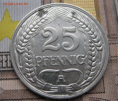 ГЕРМАНИЯ 25 пфеннигов 1910 А. 18.01.2017. - 038.JPG