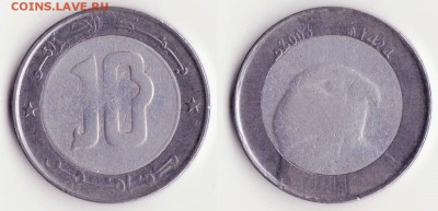Алжир, 10 динаров, 2003г. Сокол БИМ до 18.01. - Рисунок (493)